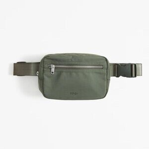 Abercrombie YPB Olive Green Belt Bag